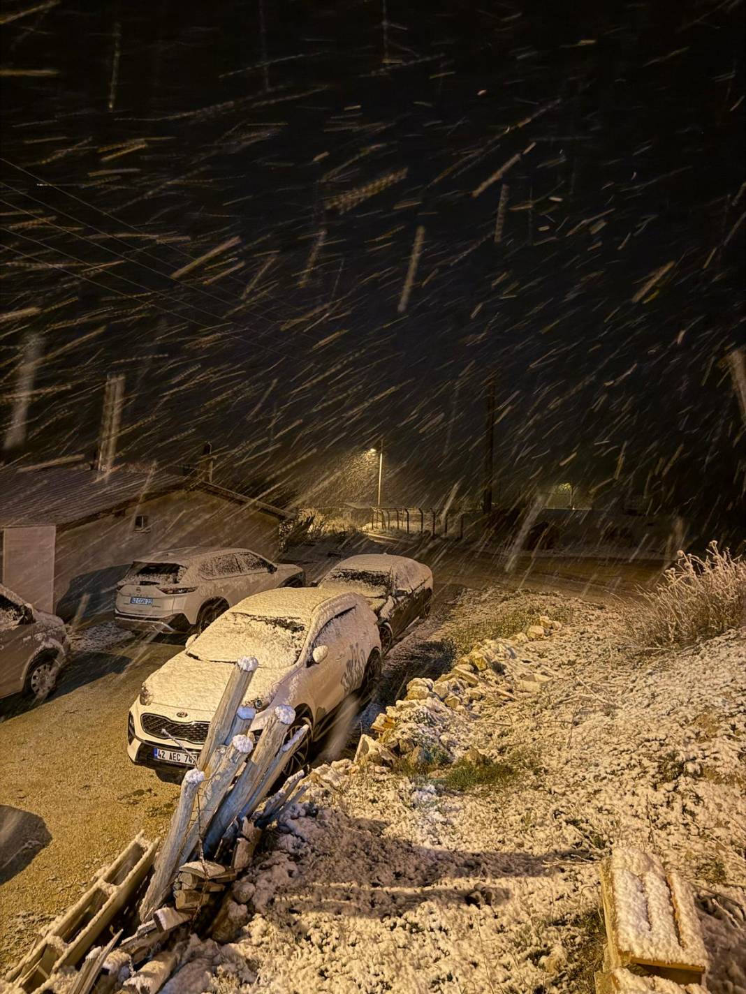 Konya özlediği kışı baharda yaşıyor 8